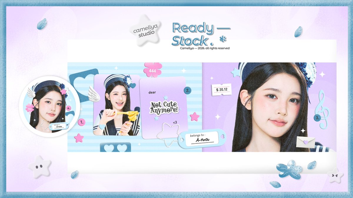 ofCamelly's tweet photo. 🎀💭 ౿ ⊹  help rt? thank you~ 🩷;3

Hayyiee~ kali inii Lya ngebawain 44 layout CS yang bisa di take dengan harga 6k / each ia ;3

Take bisa melalui dm Lya, jangan lupa mention after dm. #bealanja

Layout H2H ( Carmen,A-na, Ian, Juun, Jiwoo, Stella, Ye-on, Yuha ), Wony &amp; Liz https://t.co/OhwCWqKOAB