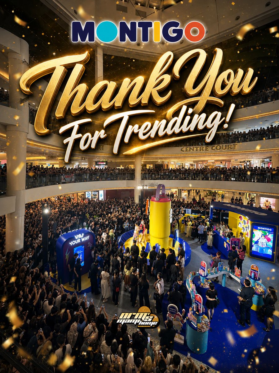 ormsmamihome's tweet photo. Thank You for Trending! 🤍🍳✨

A heartfelt thank you to MONTIGO for trusting Orm and creating such a wonderful campaign. It has been an incredible journey, and we’re so grateful to be part of it. 💙

To every Mami around the world, thank you for every post, every repost, every hashtag, and every moment of support. Your love and dedication made this achievement possible. 🫶

Congratulations to Orm and MONTIGO on another amazing milestone. Here’s to creating even more unforgettable moments together! 🇲🇾✨

ORM DRINK YOUR WAY MONTIGO
#OrmXMontigoMalaysia
#OrmKornnaphat #ออมกรณ์นภัส
@ormmormm  @InsideMontigo