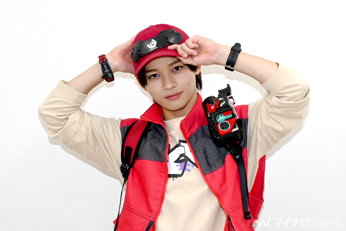 tokusatsumynavi's tweet photo. 新番組『角醒ハンター #オメガホーン』
#楢原聖 &amp; #国上将大、主人公バディが魅力を語る！
📺見逃し配信、1話の見どころは？
📢初対面の印象は「お堅そう」「ビジュがいい」だったけど…
🔥「ツノがズレてる?」衣装エピも

🔗https://t.co/58YMLdCCsP

@ProjectRED_Toei @sevenic_sho @MASATOKUNIGAMI https://t.co/OhiOv6plC0