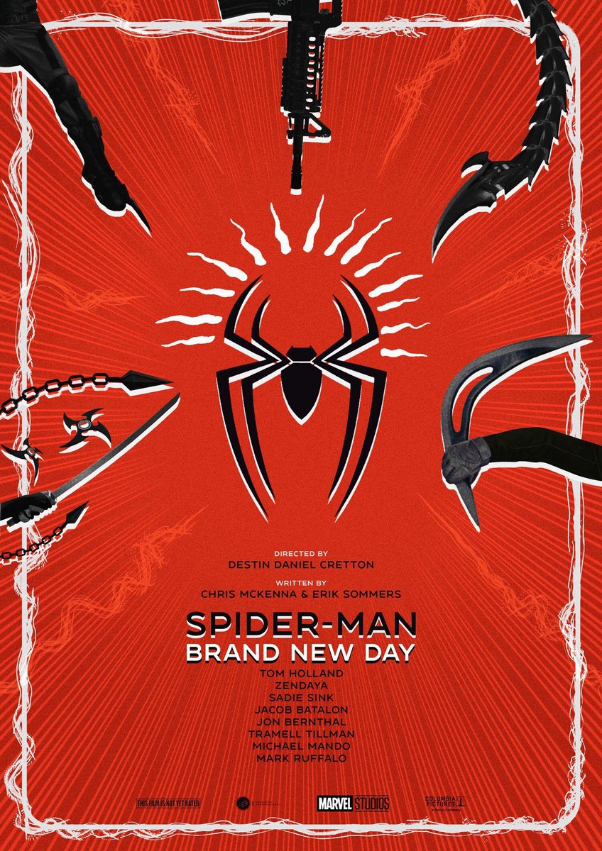 AchyuthKumar01's tweet photo. Mid movie no/less emotional resonance as such, it's just playing there. it's good till the setup after its just goes as if hit plot beats could have been emotional film, just depends on nostalgia of previous films doesn't create any new impactful ones. 2/5 #SpiderManBrandNewDay https://t.co/WAedg5WGfs