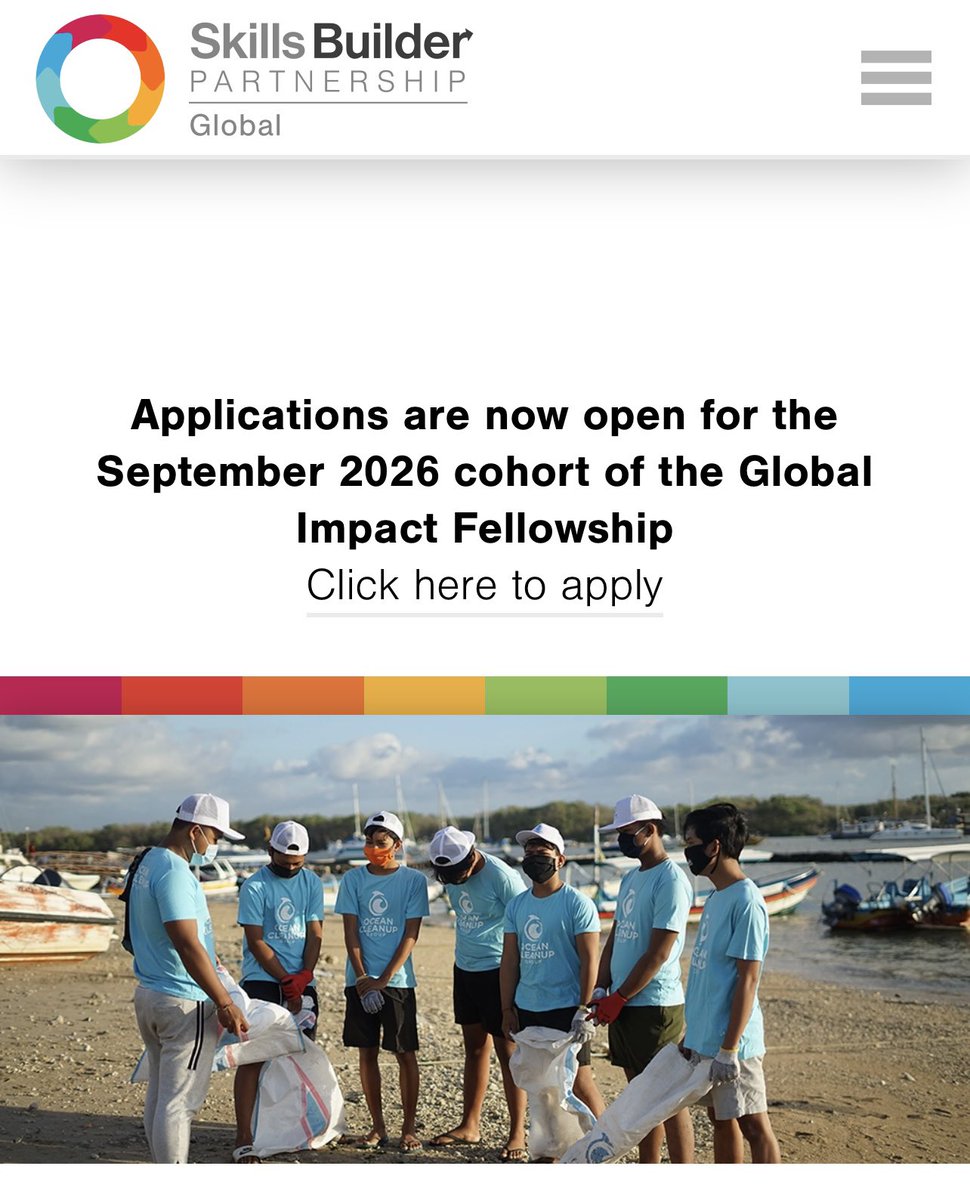 blissz21's tweet photo. If you’re part of an NGO and want to scale your impact, I highly recommend checking out the Global Impact Fellowship.

Applications for the next cohort are open till Aug 14th!
 🔗 Fully funded place here: https://t.co/vo0fEB5d2W

Happy to send recommendations for a few people. https://t.co/W6IbEx8rSR