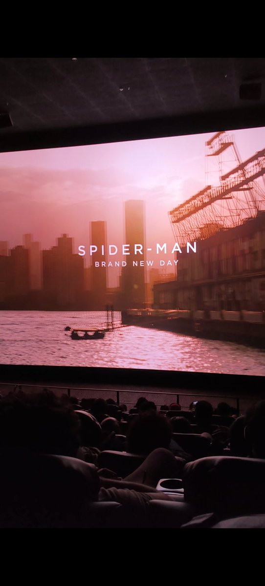 ShyXmtweets's tweet photo. Its been BRAND NEW DAY 

#SpiderManBrandNewDay @rakkicinemas https://t.co/3f2Sg70Dpj