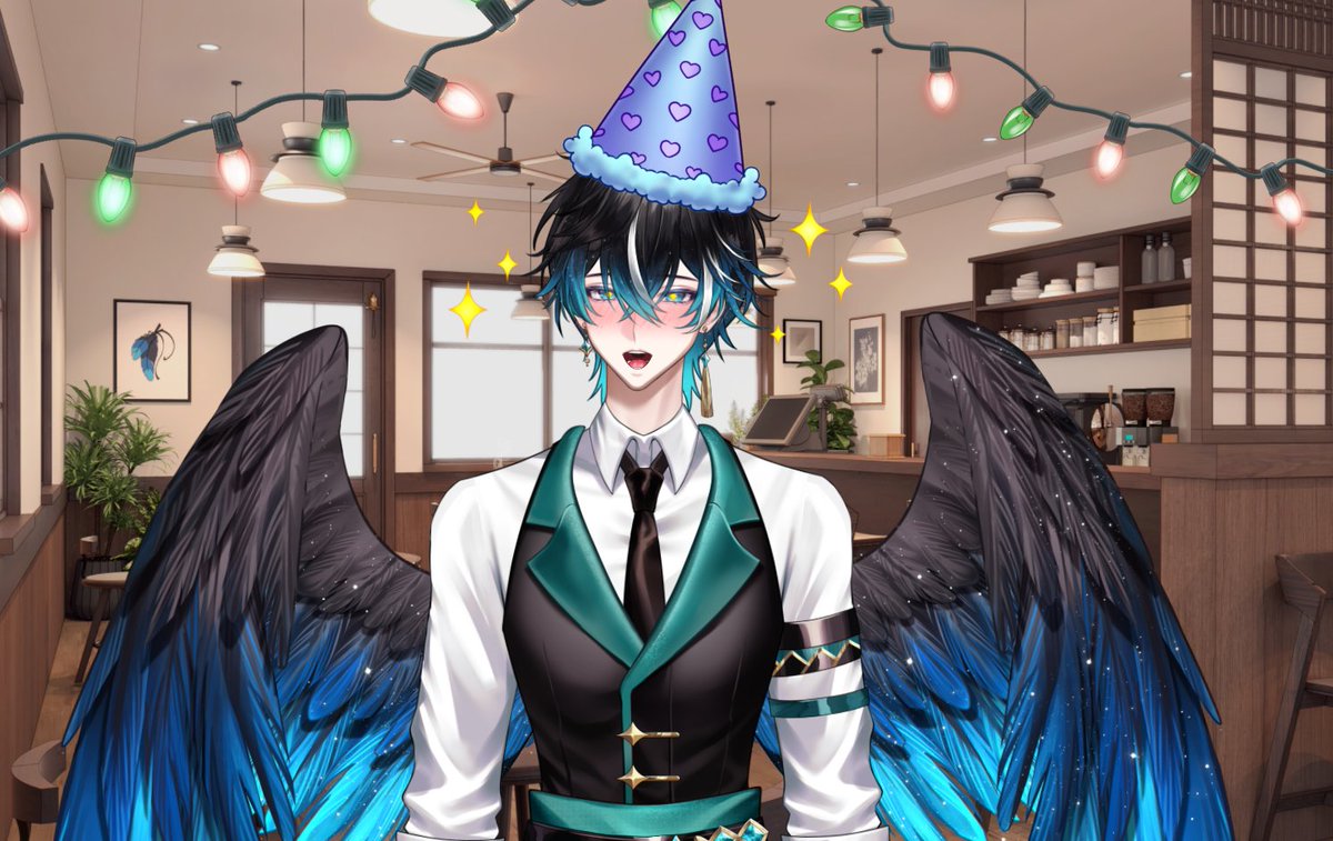 ZamCrow Crow Barrista Vtuber ☕🌟 tweet media