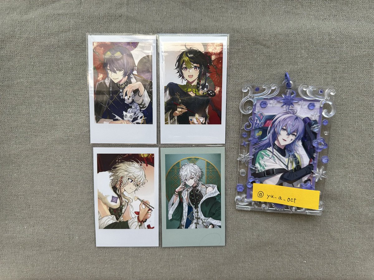 yu_a_oct's tweet photo. 【交換】
にじさんじ 交換

譲 添付画像
求 同種ID

郵送希望(新宿、池袋辺りでの手渡し可能)、異種交換検討可能です。お気軽にお声掛けください˙ᵕ˙ https://t.co/HlAUqdIDYP