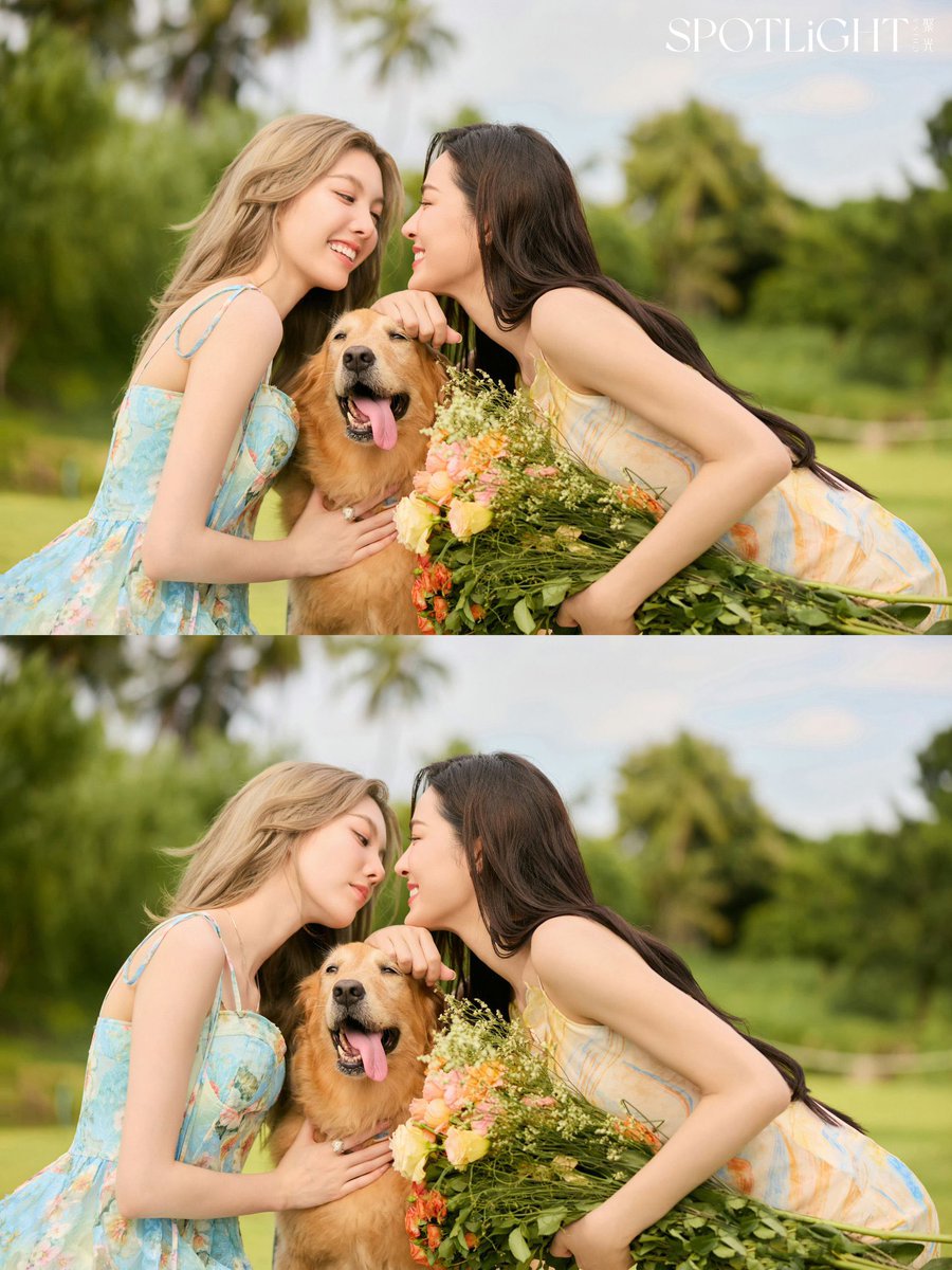 jamekwong's tweet photo. Ling: we will go running together at Benjakitti Park and live happily

Orm: and play with 20 golden retrievers. I just want to live the life we want to live 

the concept of LingOrm’s 2024 magazine really predicted their life 10 years later 😭😭 https://t.co/jXn2BEtSmb