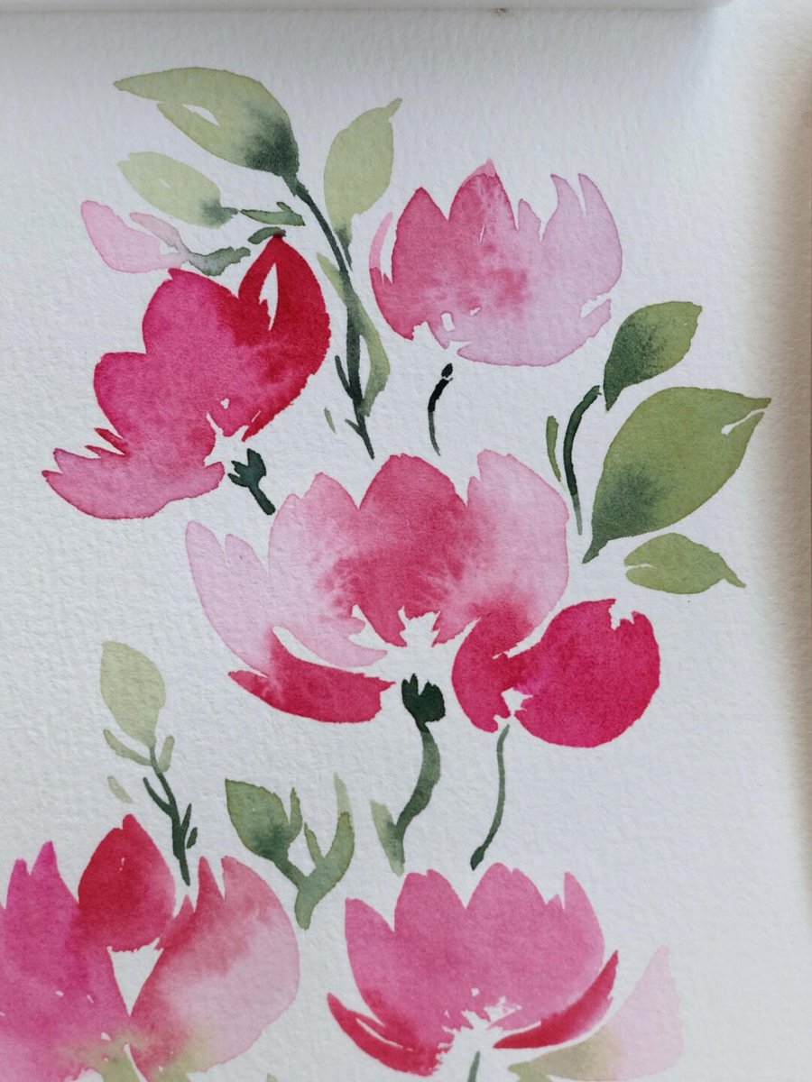ShellyMolldj's tweet photo. Ever wanted to try watercolor painting Start with a cheap set of paints and a notebook—no fancy tools needed! 15 mins a day, and you’ll create lovely little pieces in no time. https://t.co/1cQ0MoFPcJ