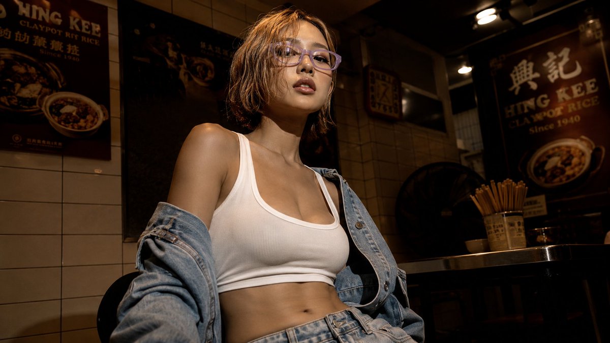 Cinematic Hong Kong Restaurant Portrait