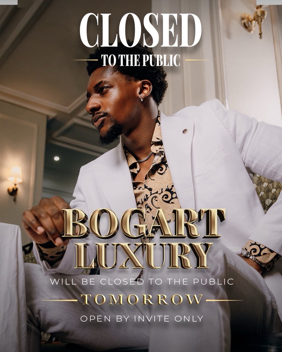 BogartManSA's tweet photo. Enough Said.
#bogartluxury #oceansmall #bogartman #enoughsaid https://t.co/S2JAQaKBiy