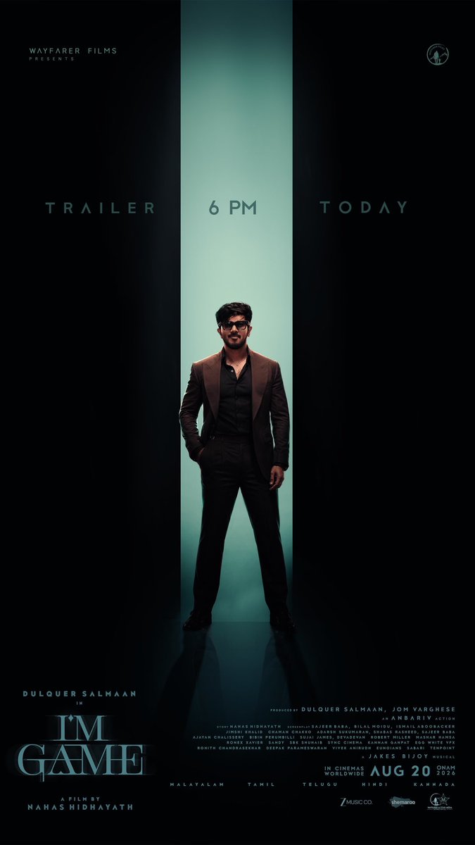 AbGeorge_'s tweet photo. He is coming ⚡️

First sixer from Team #ImGame, Trailer cuts 💥

#ImGame Trailer dropping today 6 PM IST https://t.co/c9WNnKNIQ4