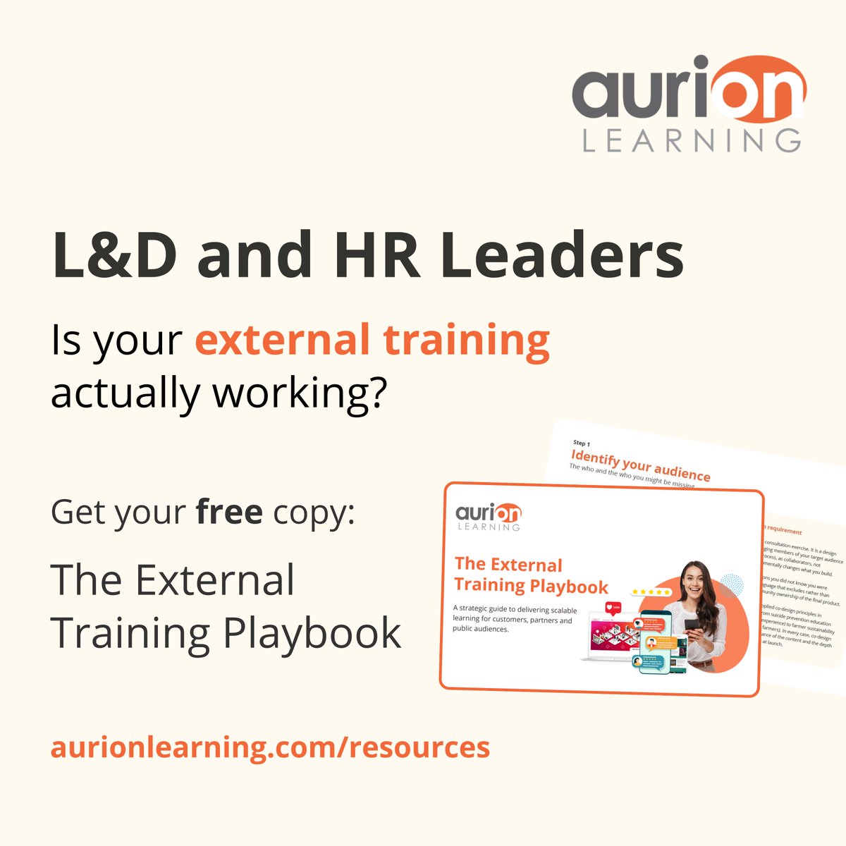 aurionlearning's tweet photo. External learners have no obligation to engage. No manager chasing completion. No pre-existing relationship with your content. If the experience doesn't work for them, they leave. That's why external learning requires a fundamentally different approach. https://t.co/HEJMae4pHY https://t.co/zlrmov3dOU
