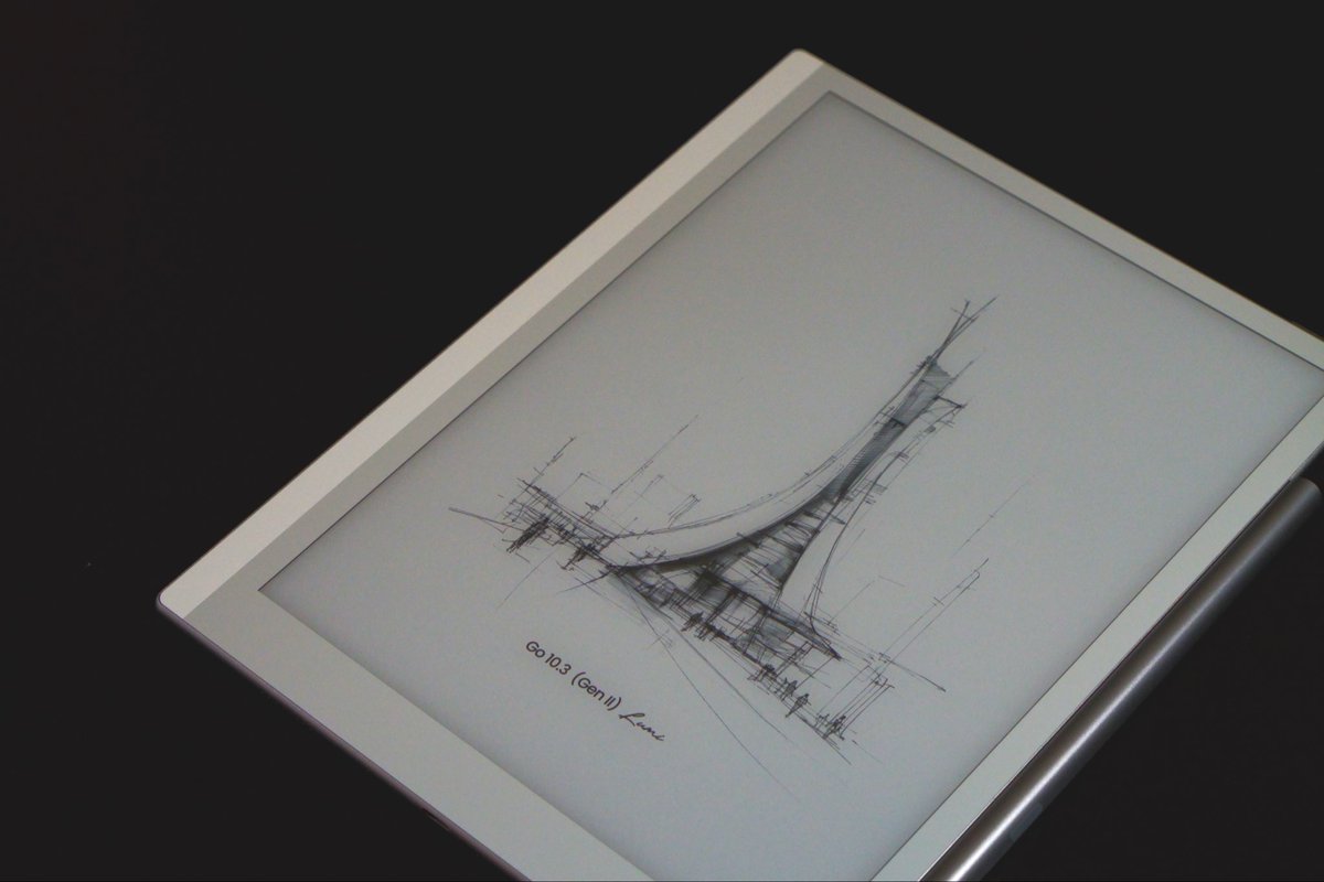 yuLog_jp's tweet photo. 10.3インチの電子ペーパータブレット『BOOX Go10.3 Gen2 Lumi

* フロントライト搭載
* 300ppiの高精細E Inkディスプレイ
* 紙に近い書き心地
* Android 15搭載

フロントライトや軽量ボディ、心地良い書き心地など⋯普段使いしたくなる要素がたっぷり詰まってる

https://t.co/wx0aou4L98 https://t.co/MPee9qC7fw
