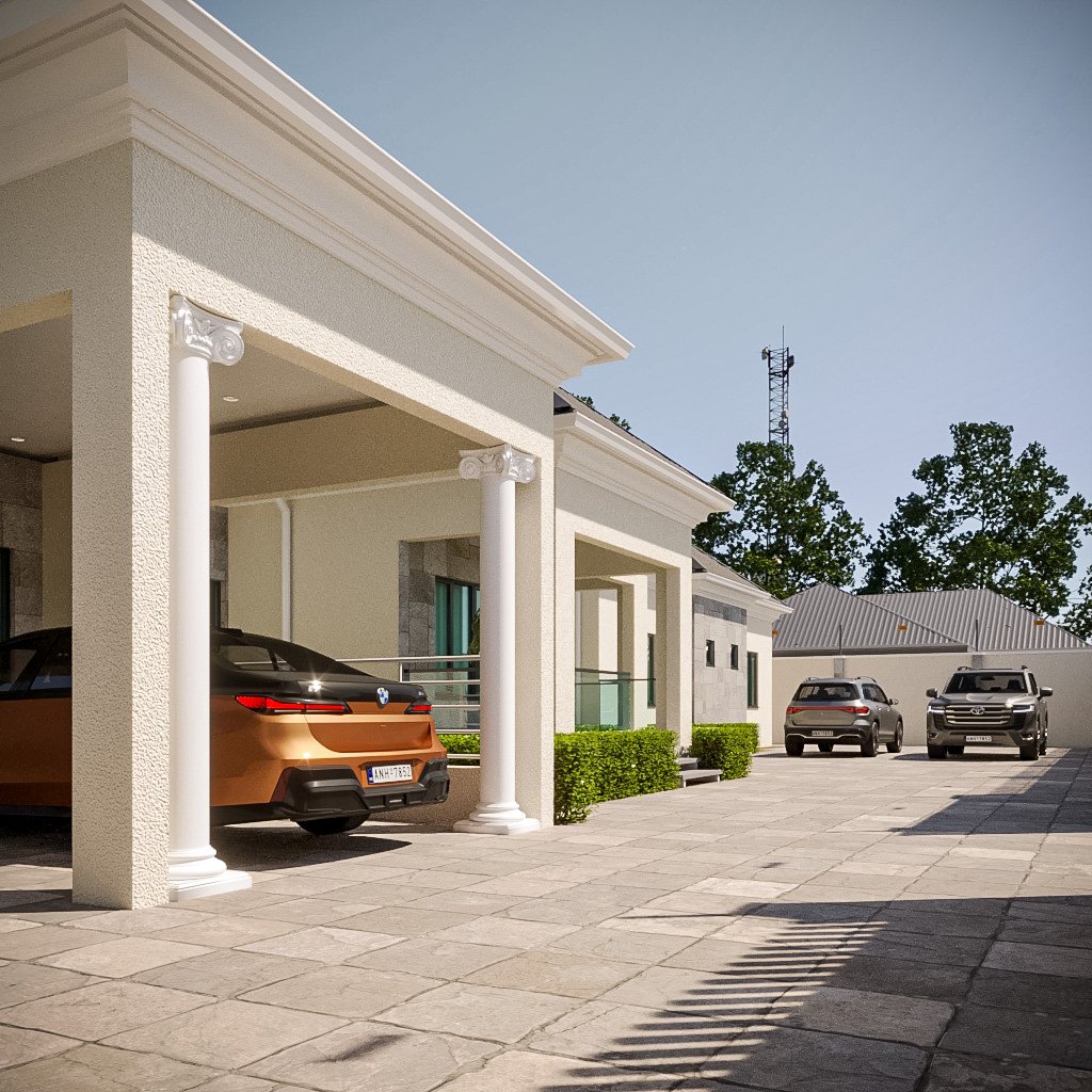 capitallami's tweet photo. 4 bedroom bungalow design by yours truly..... https://t.co/SGZHAQQXfG