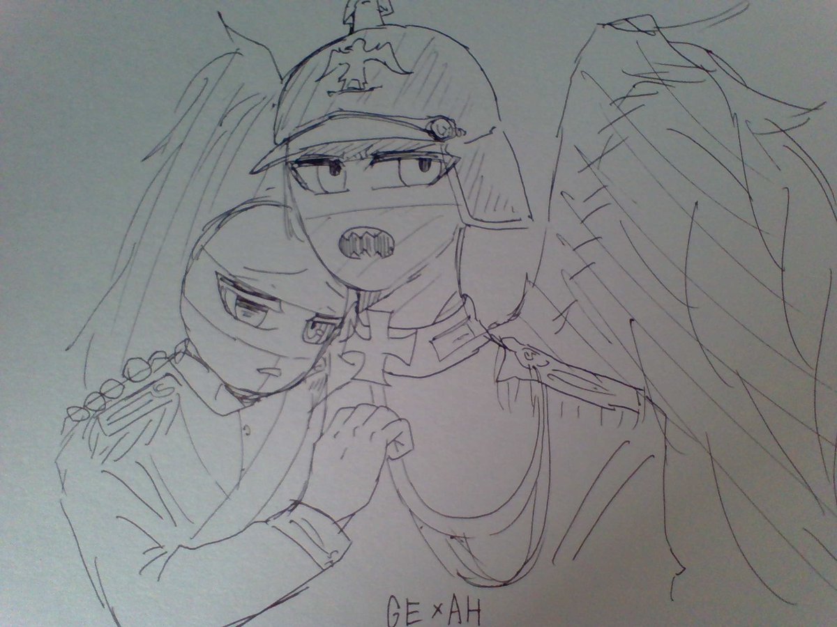 Queena_Snake's tweet photo. #Countryhumans #CountryhumansGEAH https://t.co/diMIYfYsuv