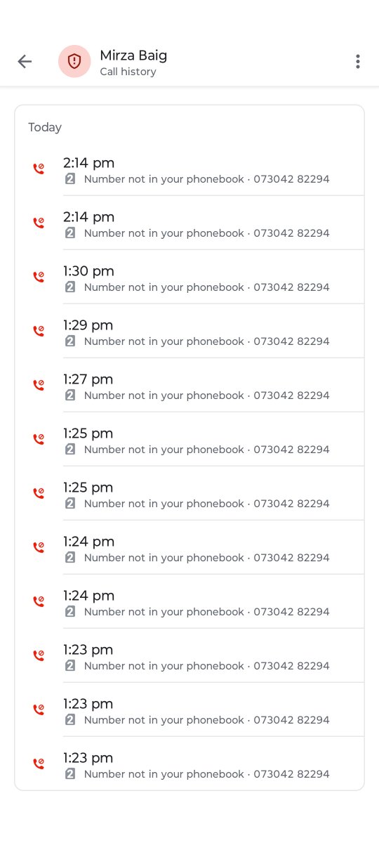 pradh38751's tweet photo. @GetOneCard Is this how your recovery agents operate? Continuous harassment with 12 repeated calls in under an hour and informal texting from 073042 82294. Stop these spam calls immediately and handle all communications strictly via official email. #OneCard #CustomerService https://t.co/yHlmMrb2XD