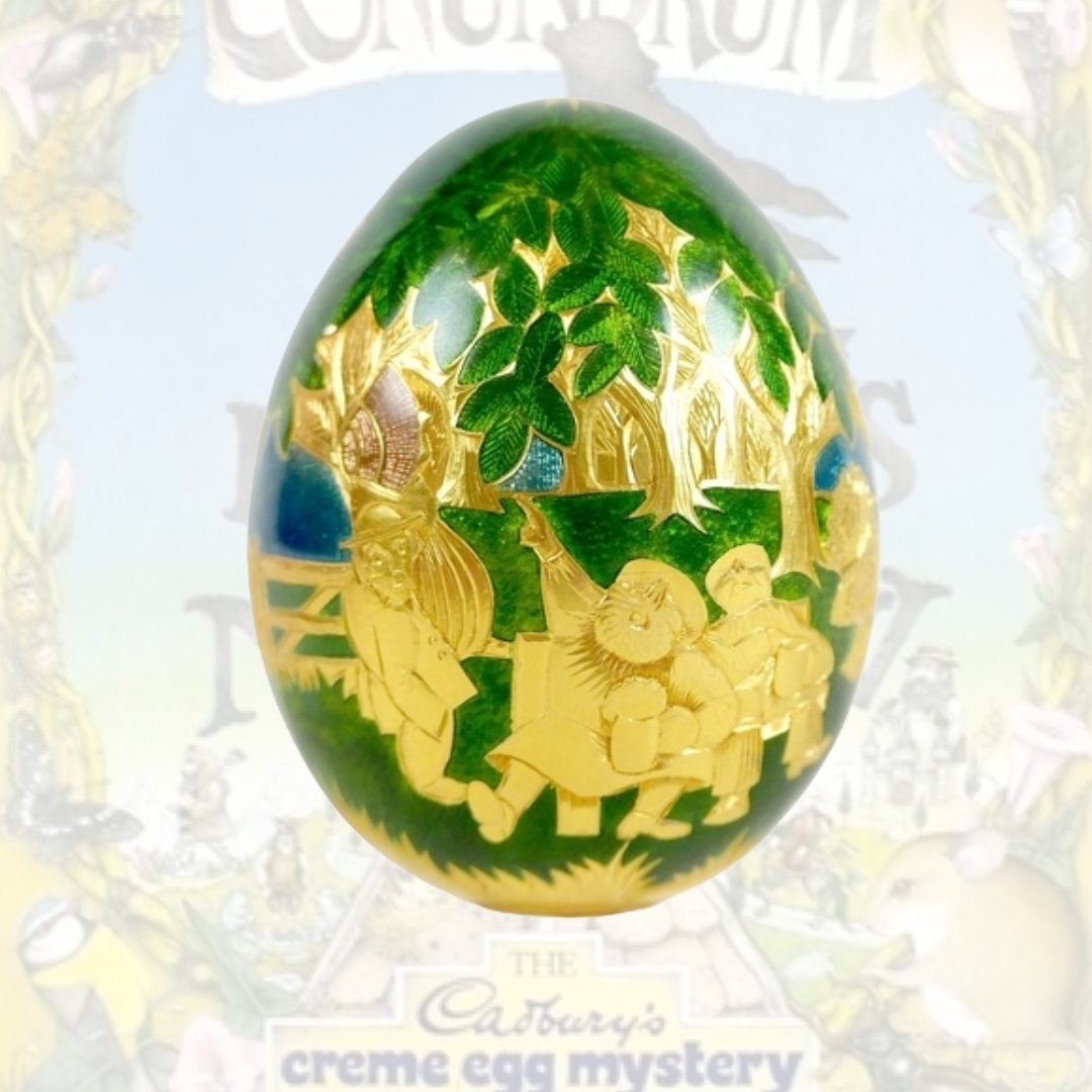 easyliveauction's tweet photo. 🥚One of the original Cadbury's Conundrum Golden Eggs is back for auction! Don’t miss your chance to own a piece of British memorabilia. 

🗓  Sat 1st Aug | From 10am BST
📍 Batemans of Stamford

View more: https://t.co/wPHL5hlpfb

#AdvertisingMemorabilia #Cadburys #Collectors https://t.co/oxYUaG8D2o