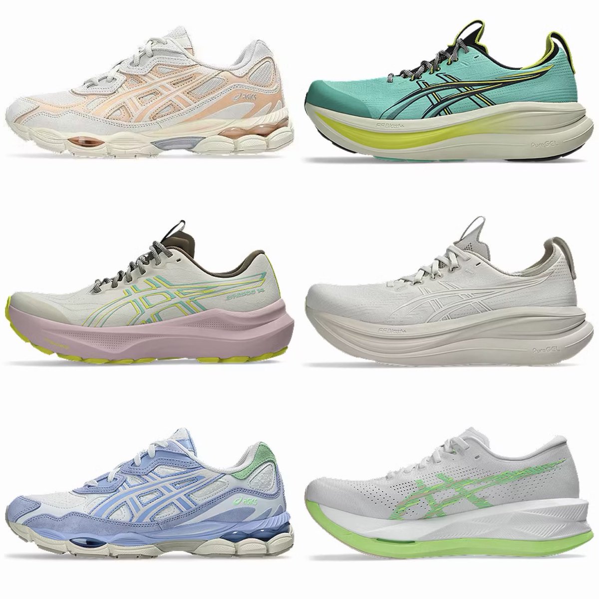 nchdaq's tweet photo. ไปเจอ Asics ลดสูงสุด 50% t - t ใครเล็งรองเท้า running , lifestyle ห้ามพลาด แล้วใครคนคิดสีอะ น่ารักไปหมดเลยแม่🎀🥣🧈 https://t.co/78HHc4yCX7
