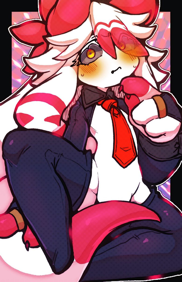 Oyasumi_Nidone's tweet photo. 🩸👔🐰 https://t.co/92WxwWL0af