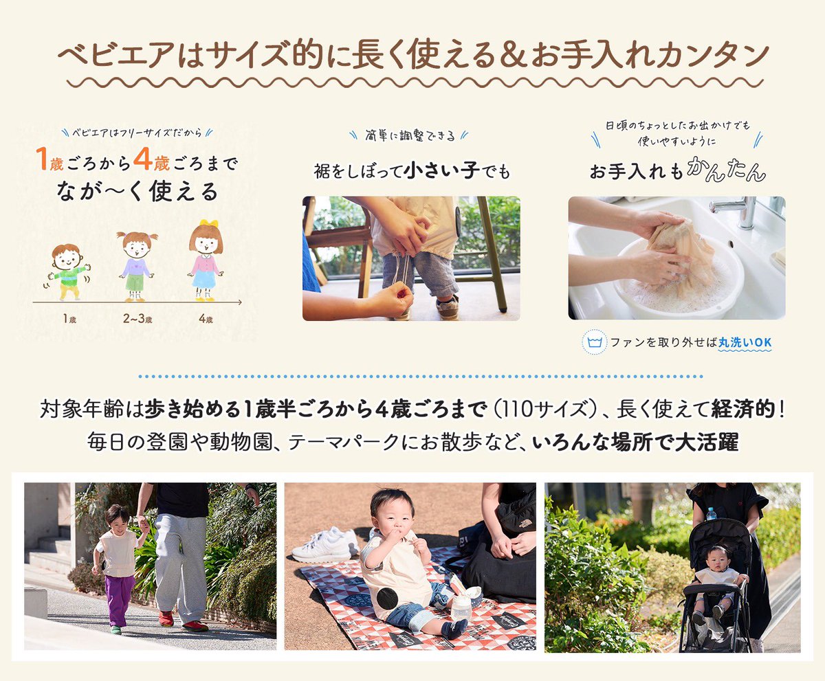 yoppymodel's tweet photo. 幼児向けファン付ベスト「ベビエア」が猛暑しばき倒しセール開催中！
プレゼント企画を行います！

このツイートをいいね＆RPしてリプライを送ってくれた人の中から5名に「ベビエア」本体をあげるよ！

リプライは「子連れで行くおすすめの飲食店」でお願いします！

ベビエア
https://t.co/fAtSio5uoe https://t.co/b9Va3Q558W