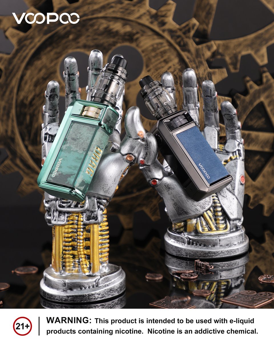 VOOPOO_OFFICIAL's tweet photo. Bold silhouettes, rich textures. The DRAG 6 embodies a timeless style that never fades.

#VOOPOO #DRAG6 https://t.co/sQViBr3s3g
