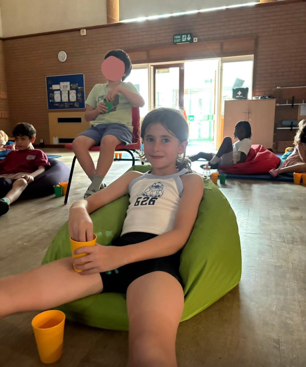 ecocoachcic's tweet photo. Day 3 at The Spinney — the floor is lava! 😂

Today the children turned the hall into their own giant obstacle course, alongside outdoor exploring, chalk, dancing and some much-needed beanbag time.

Their ideas. Their choices. Their camp. 💚

#EcoCoachCIC #HolidayCamp #Cambridge https://t.co/5v5xeZKSQI