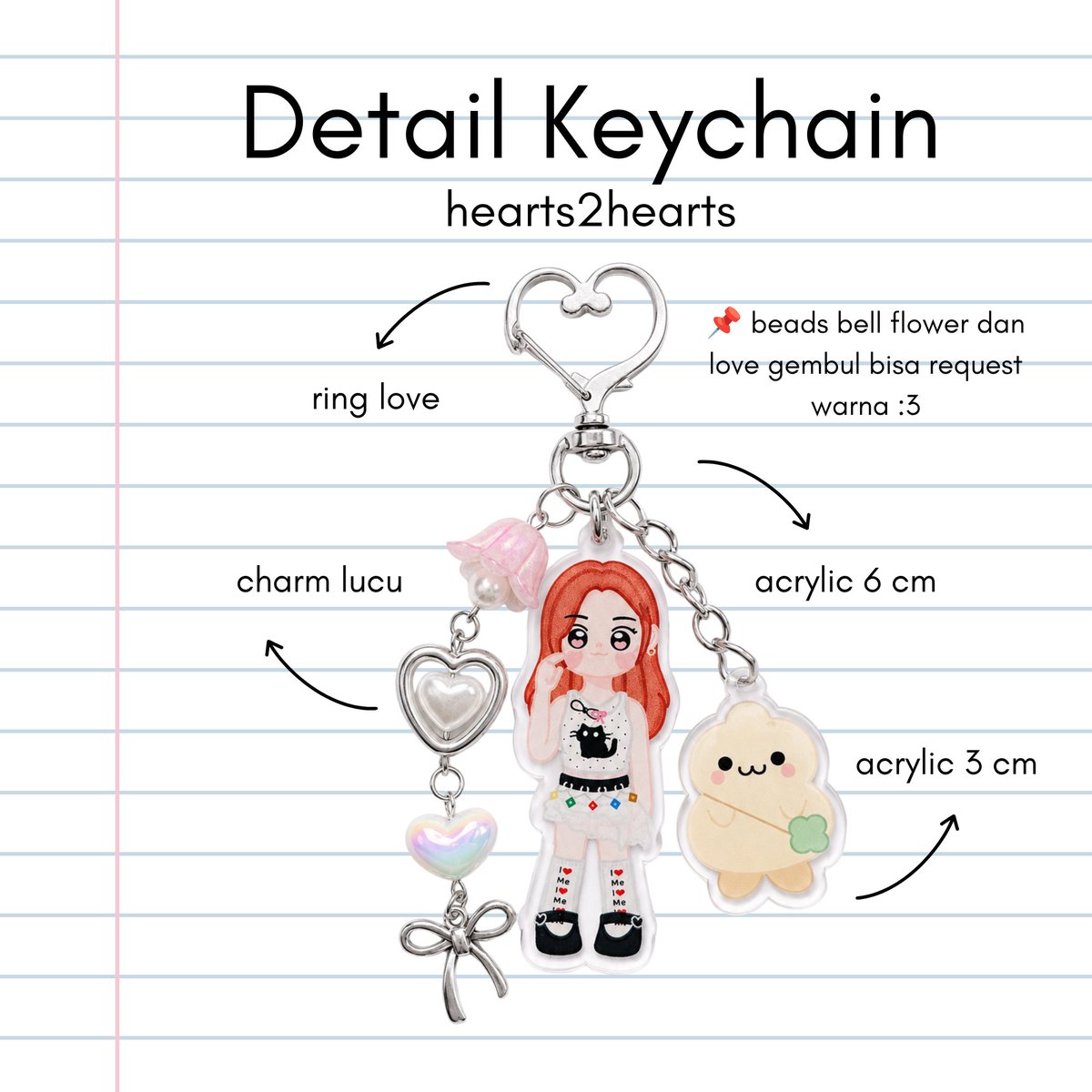 syaalzz's tweet photo. FOR SALE KEYCHAIN HEARTS2HEARTS & CORTIS ONLY 25K ππ€
retweet dan like sangat diapresiasi!
hai aku open mini keychain for sale tapi hanya ada beberapa member (1 member 1 stock) buru buruan yuu untuk check out π«΅π»π€ΌββοΈ
link shopee : https://t.co/9lsbfw6dbJ
#zonauang #bealanja https://t.co/twWPOxRuCp