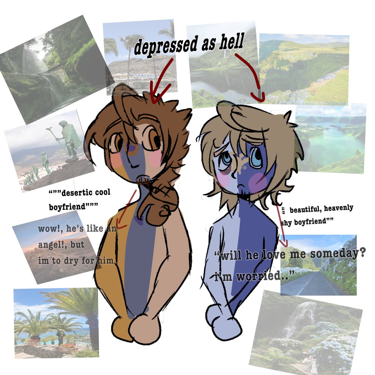 arrozdecabid's tweet photo. Azores x Canarias 
TW:nsfws (if your less then 18-, pass 
#AzoresxCanarias
#fyyyyyppp
#fyp
#countryhumans
#Macaronesia
#Fyp https://t.co/dwAyUZ0pi1