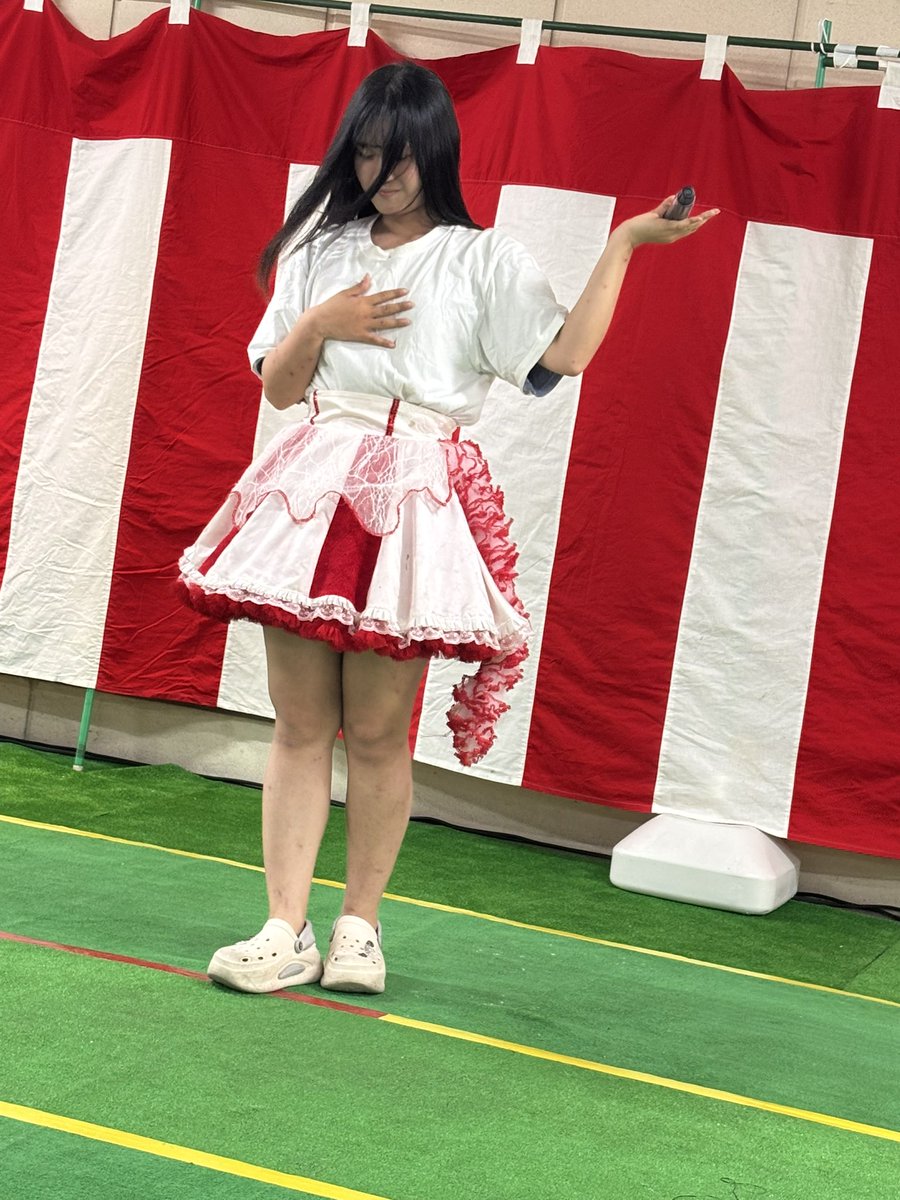 remonnandraimu's tweet photo. 2026/7/25 中川金魚祭り
#HelloWINGs
#丸地ひより
ハロもあと1回 https://t.co/2P6iqCCkRr