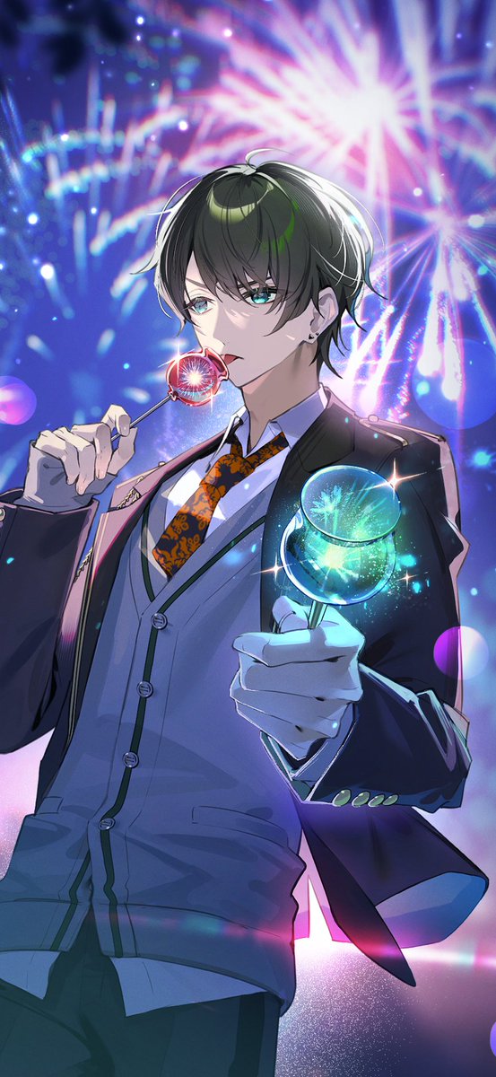 tokyodebunkerJP's tweet photo. 魔除けの絵札
【胸の奥ではじける花火】白波 蓮

初登場
期間限定ガチャに初登場中！ https://t.co/mCnmekjoJD
