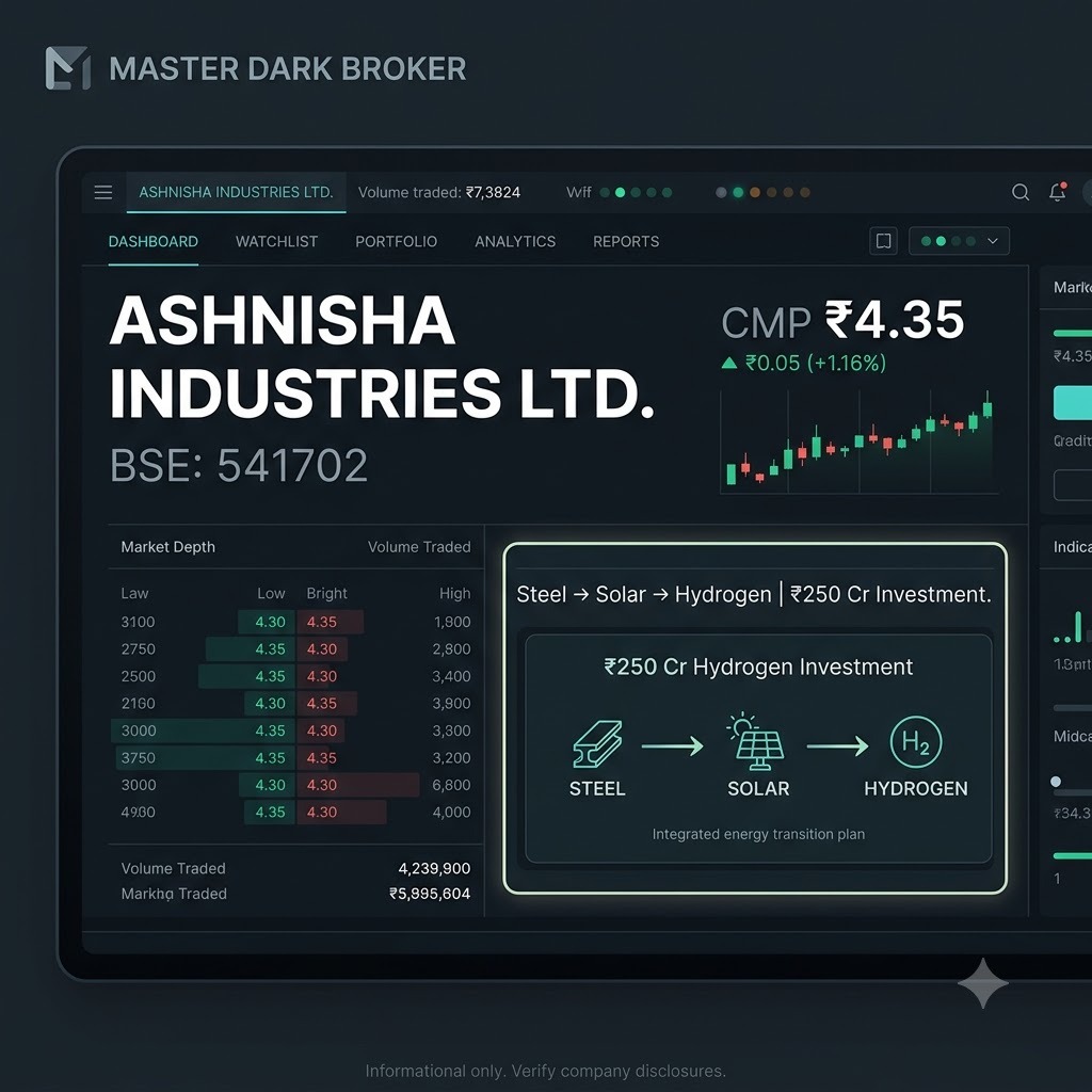 Rohan_Deo_'s tweet photo. 💥 Ashnisha Industries is expanding its renewable energy vision. ₹250 Crore investment in hydrogen is confirmed. Solar success is just the beginning! #HydrogenMultiBagger https://t.co/OGwzIwRbQZ
