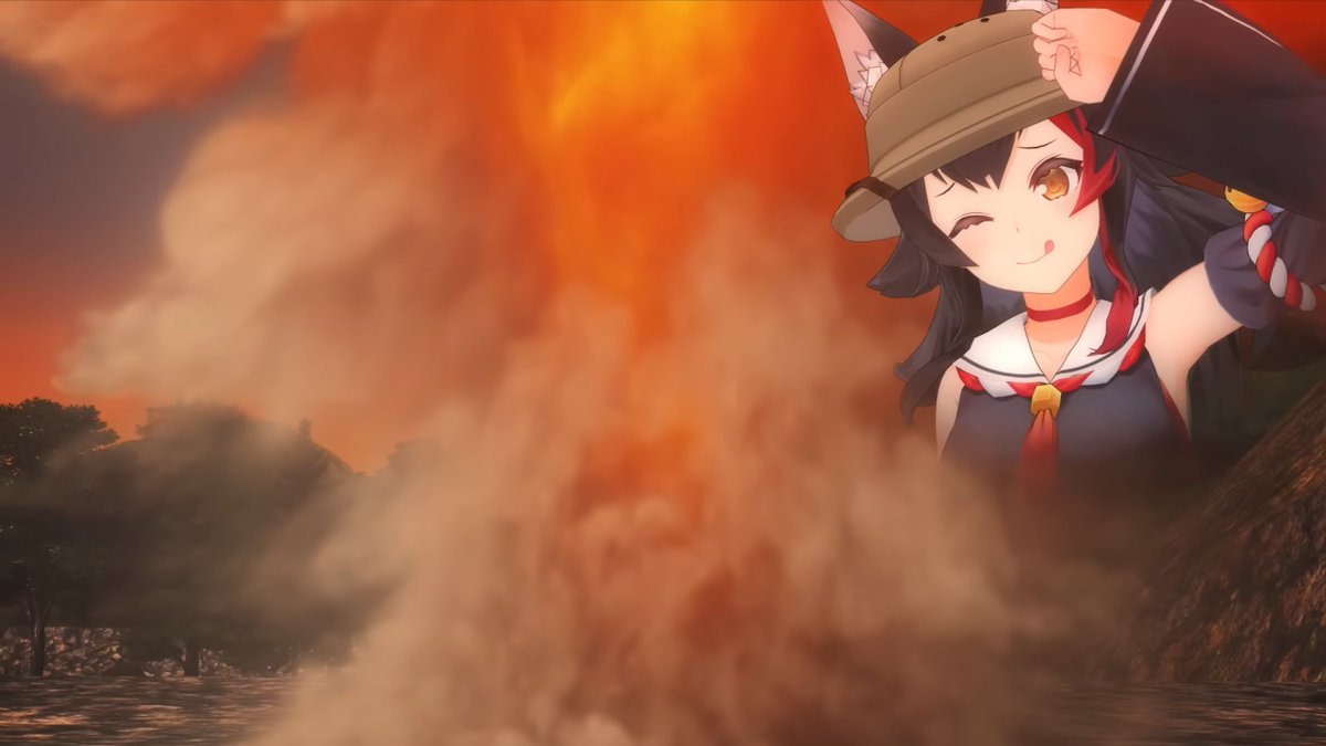 shirakamifubuki's tweet photo. ピーチ姫の手紙みたいな画面だ https://t.co/0UQgcTOHVB