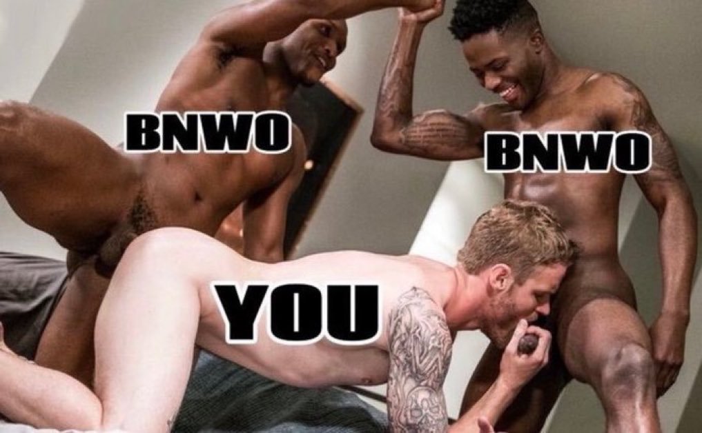 Matthewrozi's tweet photo. I’ll break you and rebuild you as a worshipper of Black Power. Your mind,your lust,your purpose,rewired for Black Supremacy

Worship BBC, whiteboi 
BBC is your God

Dm to join My  BNWO Brainwashing Session will ruin what’s left of your pride and you’ll thank Me for it. https://t.co/TzIlGqq4hd