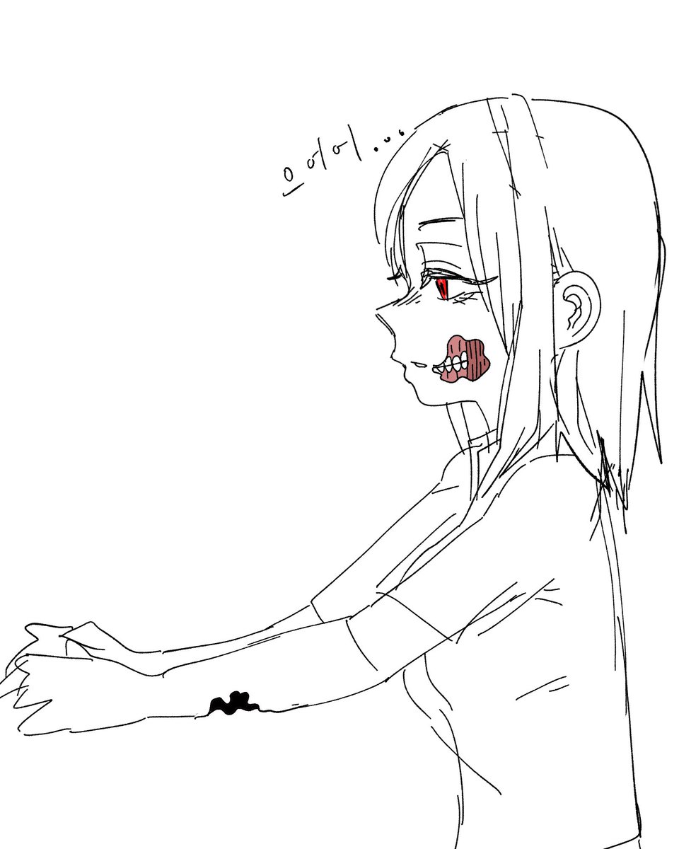 anP2023025's tweet photo. #oc #artwork #rkgk #일러스트 #イラスト 
좀비🤢💀🧠👄 https://t.co/9HBPksEXI5