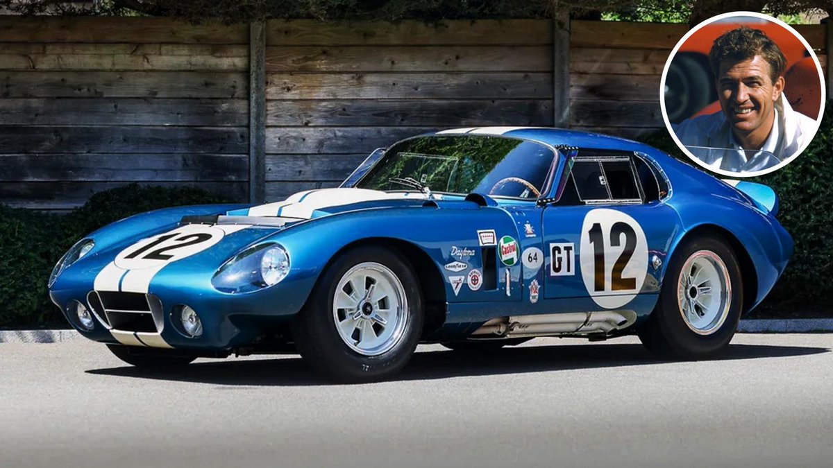 luxurylaunches's tweet photo. This $25 million Shelby Daytona Coupe that helped defeat @Ferrari  is now for sale, and it’s the only one Carroll Shelby personally owned  - 
https://t.co/yF2vcDptvP https://t.co/ufoNoHosjb