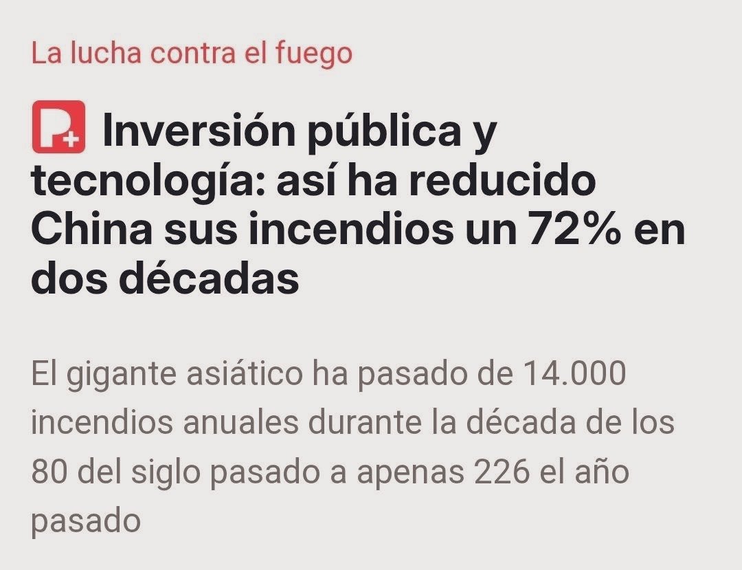 ciudadfutura's tweet photo. Todos repiten el mismo discurso autoexculpatorio/apocalíptico y no hacen nada más allá de dilapidar miles de millones para la guerra. Mientras tanto, en el mundo desarrollado, China ha reducido drásticamente los incendios. https://t.co/fHIZZOlpKF