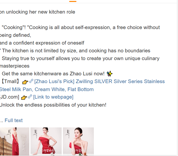 lusiwonii179's tweet photo. Lusi has officially been announced as the GBA Zwilling, marking her first kitchenware endorsement this year. Since January, she's been collecting brand deals left and right. And tbh, no one can underestimate her when it comes to cooking either. 
#ZhaoLusi 
#ZhaoLusixZwilling https://t.co/iCviH7nXBW