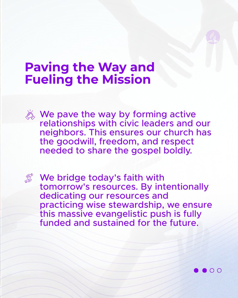 adventistasia's tweet photo. Ready to bridge the gap for OneVoice27? 🌍
Reaching our communities takes trust and resources.
👉 Swipe for 3 simple ways you can help pave the way today!
🔗 Download your free training toolkit at https://t.co/foXTob0EN6.
#OneVoice27 #MissionForAll #AdventistAsia https://t.co/0JIeD5bSDQ