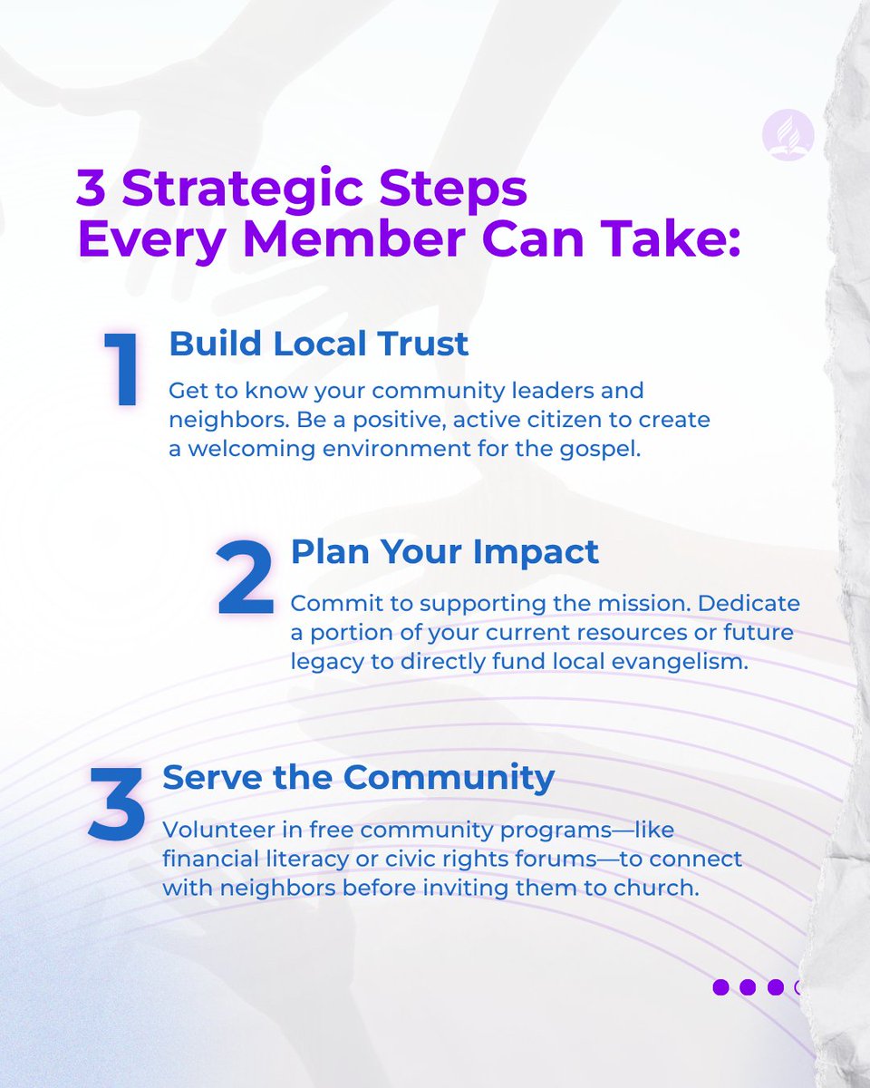 adventistasia's tweet photo. Ready to bridge the gap for OneVoice27? 🌍
Reaching our communities takes trust and resources.
👉 Swipe for 3 simple ways you can help pave the way today!
🔗 Download your free training toolkit at https://t.co/foXTob0EN6.
#OneVoice27 #MissionForAll #AdventistAsia https://t.co/0JIeD5bSDQ