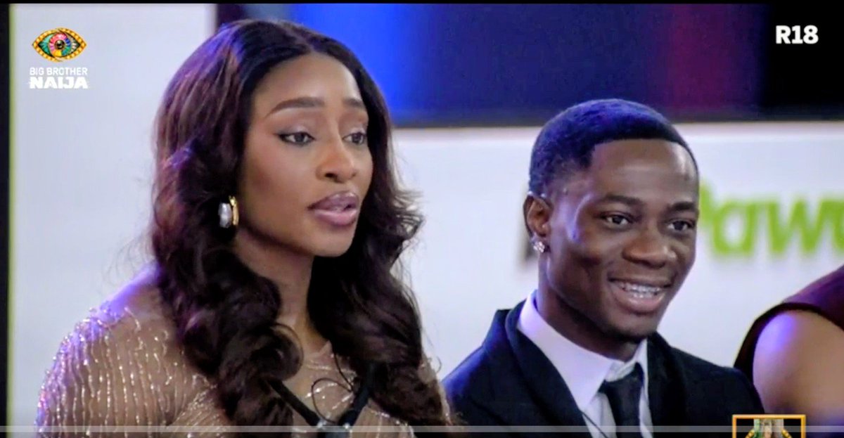 Mirabe_d's tweet photo. If Sheba sneezes, her fans will be like, "Bless you, queen!" ππ At this point, we're doing too much... and I support it. #BBNaija #TeamSheba https://t.co/vm5aRGvTYB