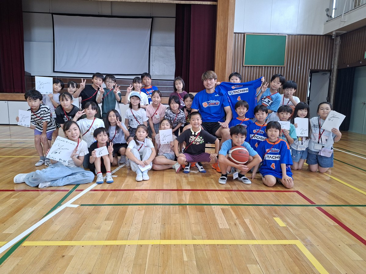 🏫くるプレ🏫 7/29(水).30(木)の2日間で、#野口侑真 選手が #立川市立