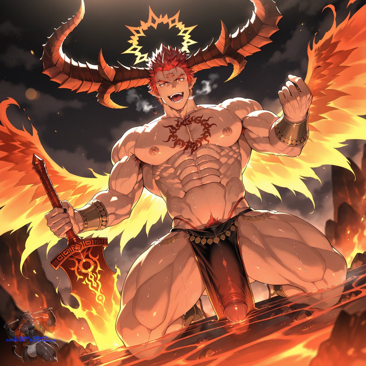 BARA_IMPACT's tweet photo. Winners for round 125 🍇👅💦💦‼️
- Ifrit 🔥
- Gilthunder ⚔️
Round 126 will begin shortly~ 👅💦‼️
#Ifrit #ifrit #TokyoAfterSchoolSummoners #tokyoafterschoolsummoners #Gilthunder #gilthunder #nanatsunotaizai #sevendeadlysins https://t.co/BRuItX4I3w