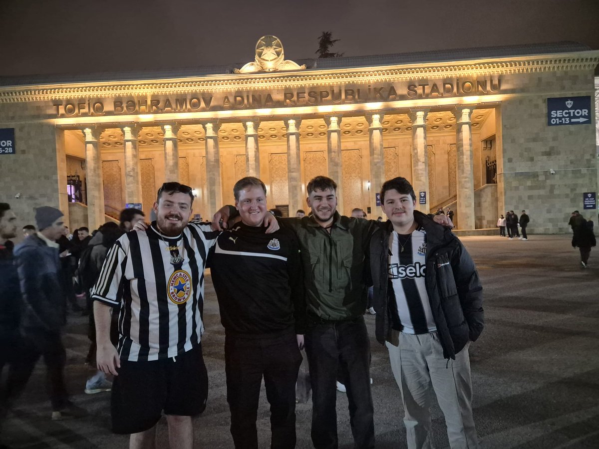 nufcjoseph04's tweet photo. Didn't think I'd ever see newcastle play away at Barcelona, Milan, dortmund, psg, marseille. And I definitely didn't think I'd ever see us win anything. Thank you Eddie Howe for making it all possible. The best days of my life following his Newcastle team https://t.co/QYok27J6HX