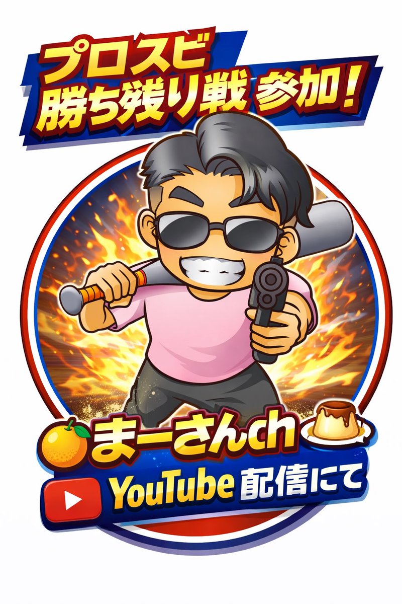 masanFortnite's tweet photo. 🔥タイブレーク勝ち残り戦 🔥

超高速ルームで連勝を目指せ⚡
猛者も初見も大歓迎！

💬参加＆ご視聴大歓迎

⏰20:00〜22:00

👇参加・観戦はこちら👇
https://t.co/WjyJwJZ0iw
#プロスピA #リアタイ #タイブレーク 
#超高速ﾙｰﾑ #プロスピ参加型
#プロスピ民と繋がりたい
#勝ち残り戦
#YouTube https://t.co/nEFfj2QIYT