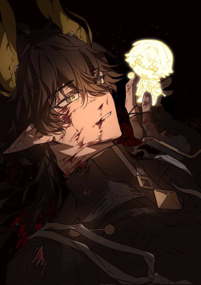 seacoma_'s tweet photo. 单图的版本↓
画爽了！（虽然边画良心边痛）

#丹穹
#dancae https://t.co/RMQernIgrF