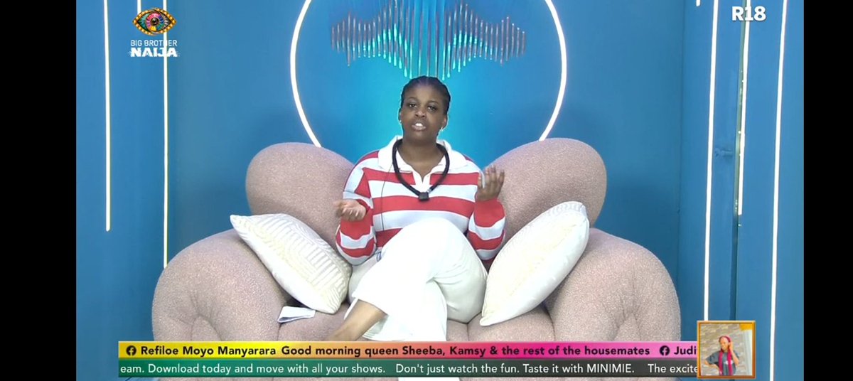 mamotseyi's tweet photo. Interesting human being I hope Barry knows what he getting into

#BARRYCADE ⚡⚡⚡⚡⚡ 
#Barry 
#BBNaijaS11
#BBNaija https://t.co/60XZSIH5DE