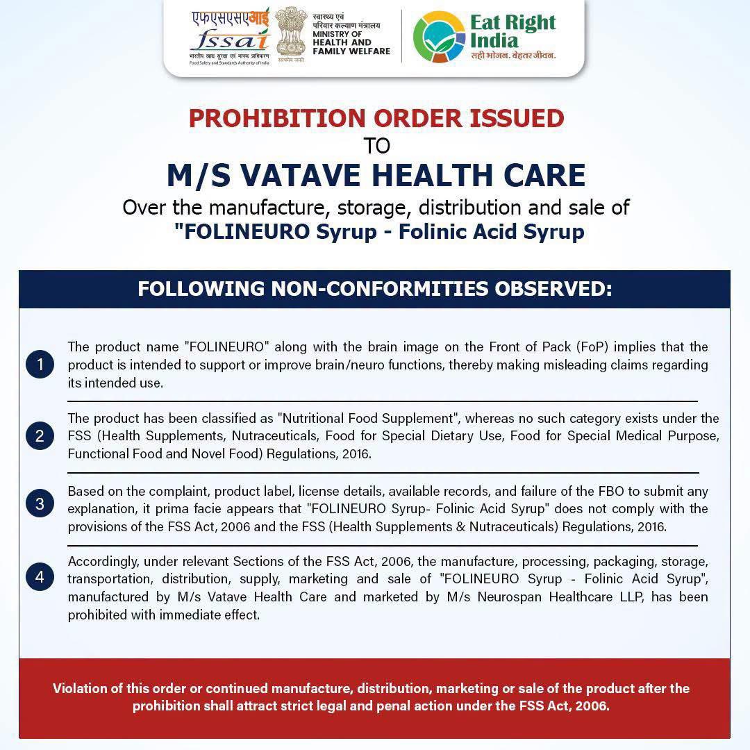 FSSAI tweet media