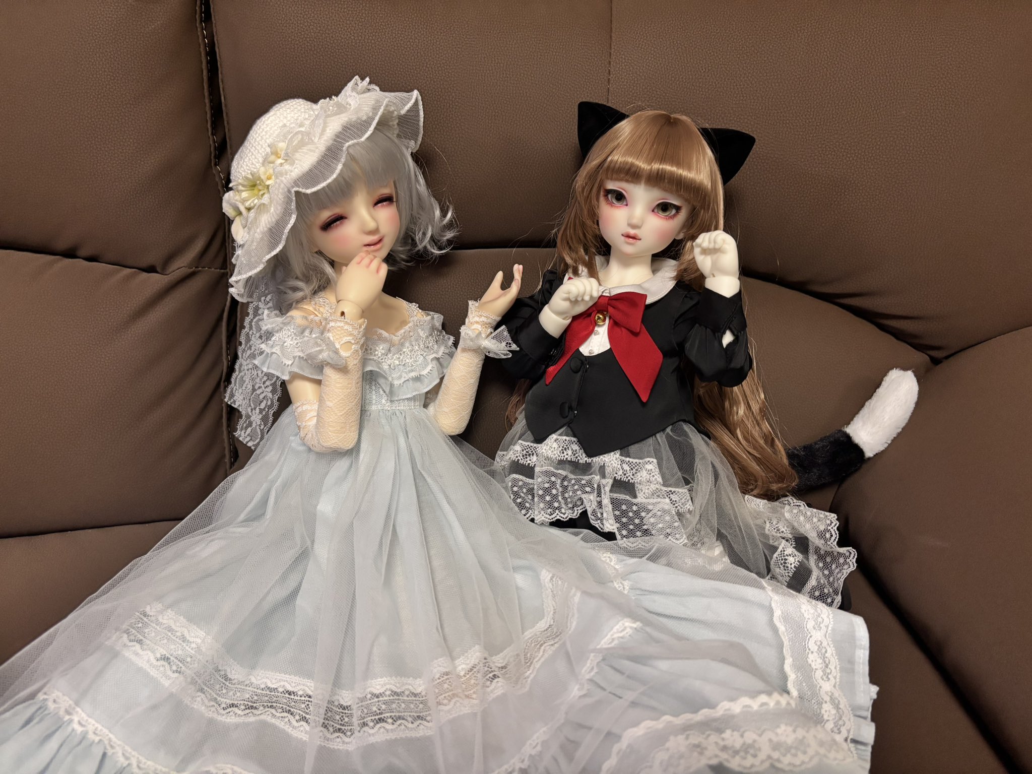 ノア　人魚＆町娘　ウィッグ2点 sora@そらいろ в X: „ウィッグ交換して談笑タイム