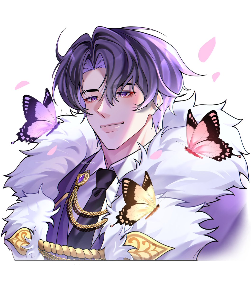 Hatsuha1722's tweet photo. 🦋🌒💜
#artion #mikazukiarion #art #fanart https://t.co/ag28HWwIYE