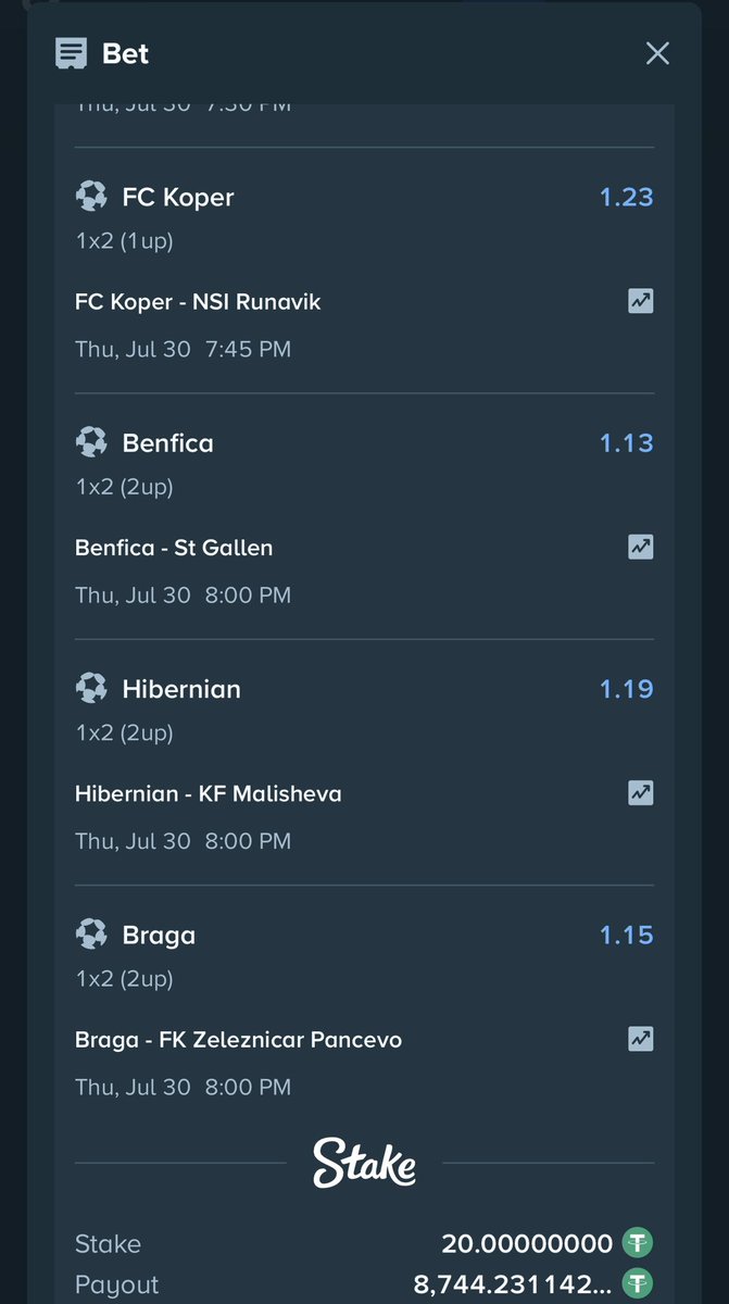 Ariwodo_'s tweet photo. 437odds 1up https://t.co/zzKFGHVwsy. Code 629892859

70odds   https://t.co/75qa9FC41b 629898247

Not on stake ?
Registration link 
https://t.co/zyJLvTvpQz
Use promo code Arisports for instant $100 bonus https://t.co/qs5RJf6Hmx