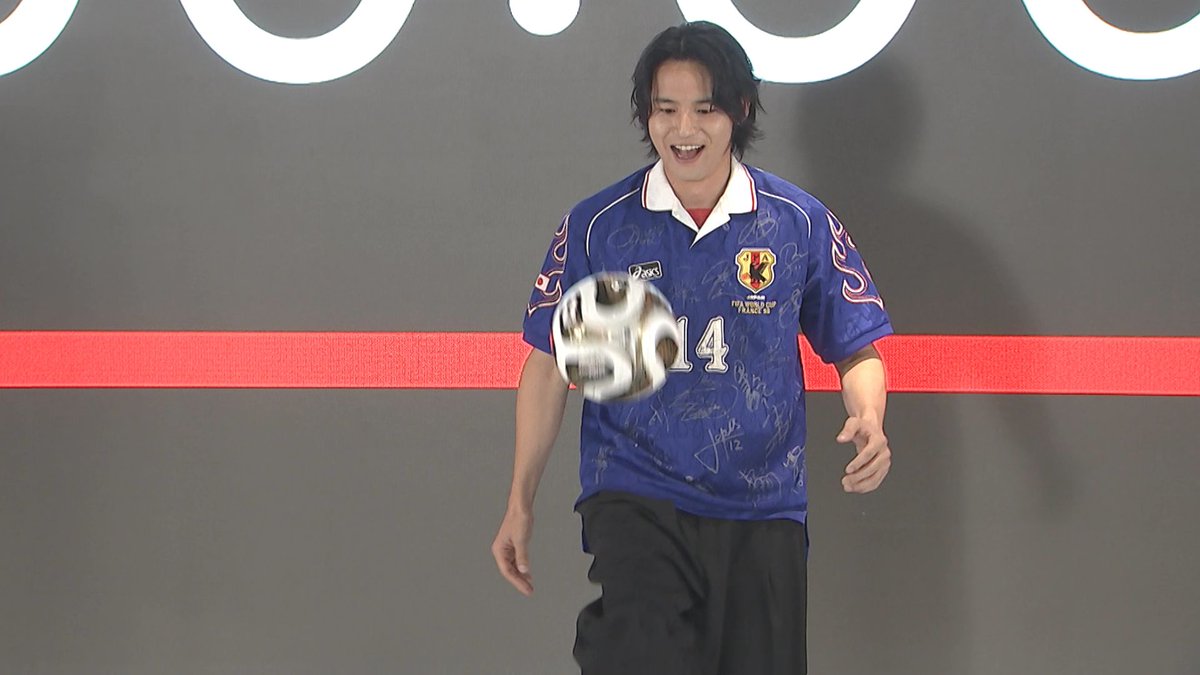 TBS_geino's tweet photo. 水上恒司

サッカー元日本代表
〝野人・岡野雅行〟役に奮起
「似てますよね?」

熊本地震被災者へ思いも
「僕の故郷の近くで」

⬇️記事はこちら📝
https://t.co/vvoCCbbr7K 
#Yahooニュース #水上恒司 https://t.co/vebCzCBQIv
