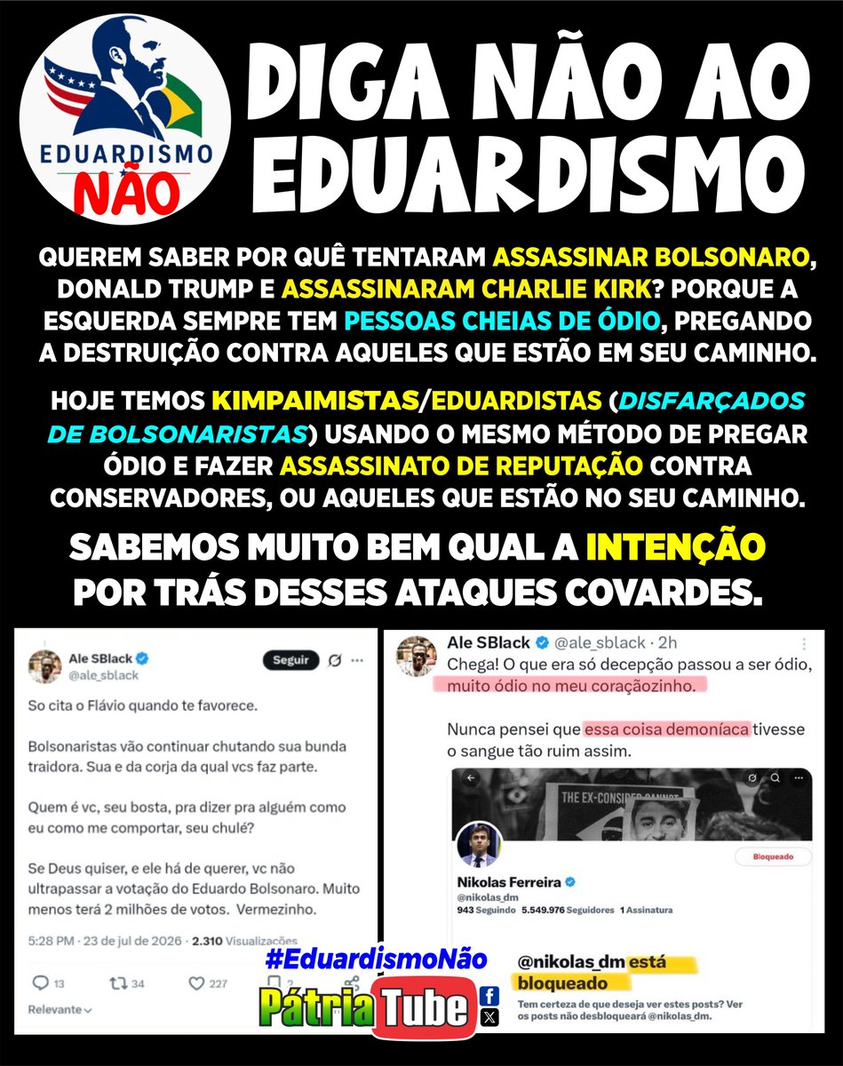 Pátria Tube tweet media